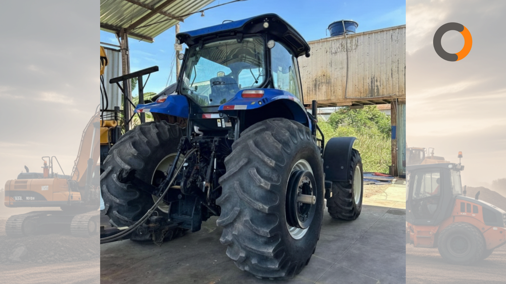 Trator de Pneus foto 7